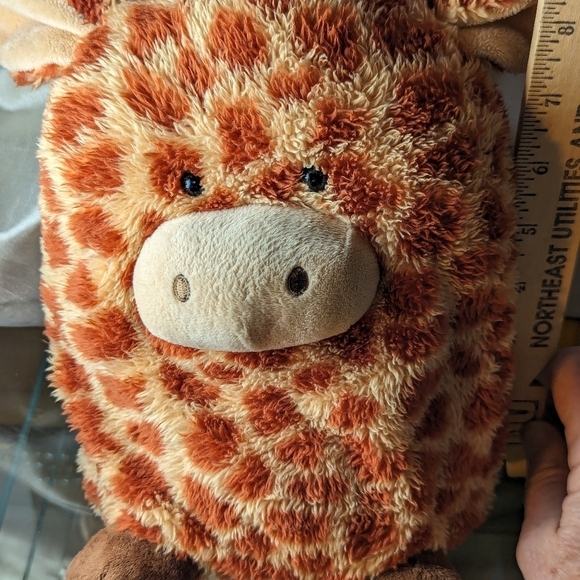 Nat & Jules Stuffy Plush Animal Stuffed Girafe Jace brown and yel… - Picture 8 of 9